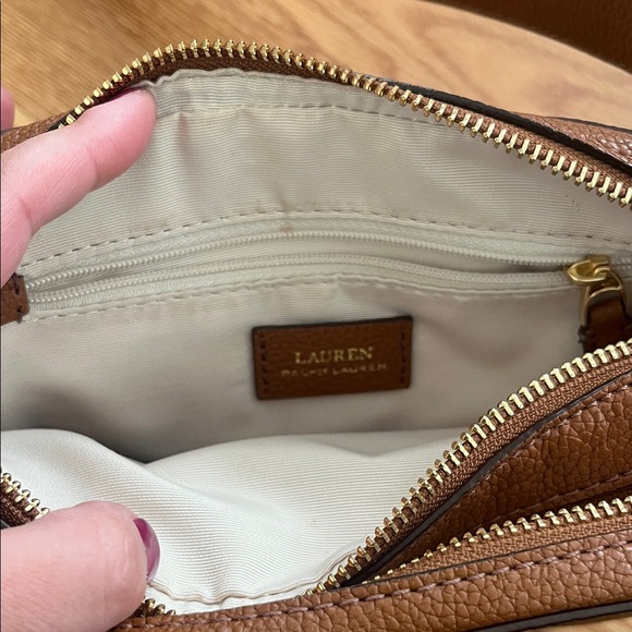 Ralph Lauren Tan Crossbody Bag - Picture 2 of 6